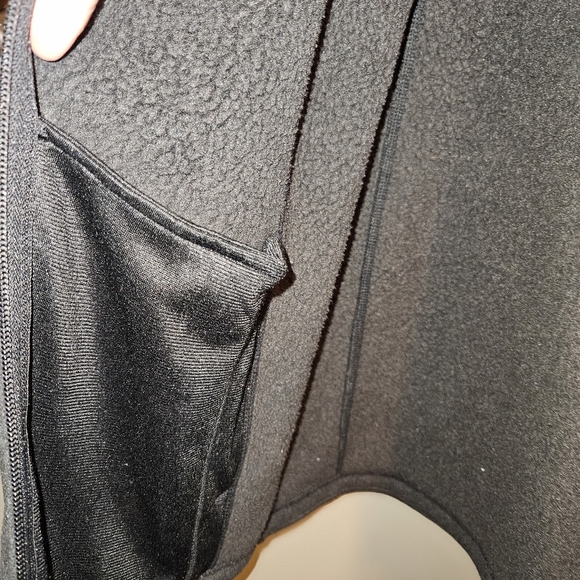 The North Face Women's Crescent Full Zip Fleece Jacket,Grey,Large - Picture 4 of 6